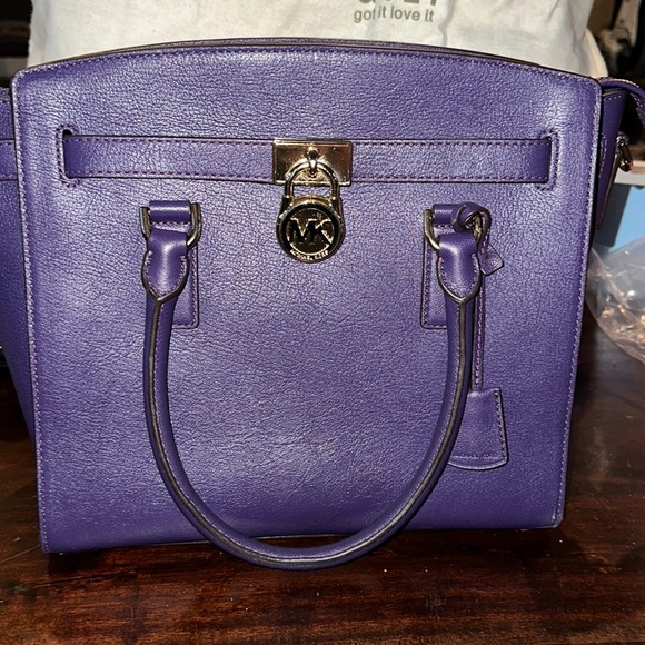 Michael Kors Handbags - Michael Kors Purple Tote Bag - NWOT